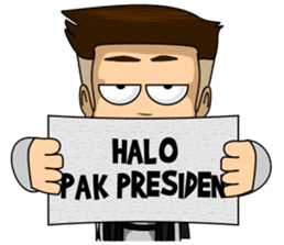 Si Anak Gunung sticker #8697973