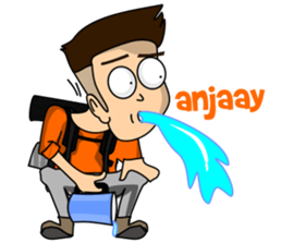 Si Anak Gunung sticker #8697974