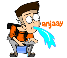 Si Anak Gunung sticker #8697974