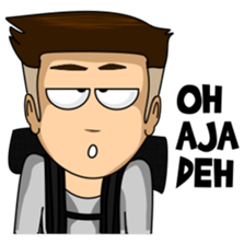 Si Anak Gunung sticker #8697977