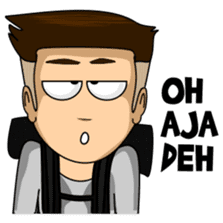 Si Anak Gunung sticker #8697977