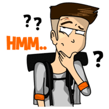 Si Anak Gunung sticker #8697979