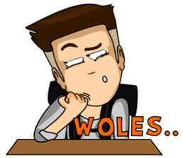 Si Anak Gunung sticker #8697980