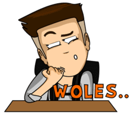 Si Anak Gunung sticker #8697980