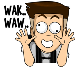 Si Anak Gunung sticker #8697981