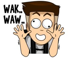 Si Anak Gunung sticker #8697981