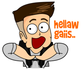 Si Anak Gunung sticker #8697984