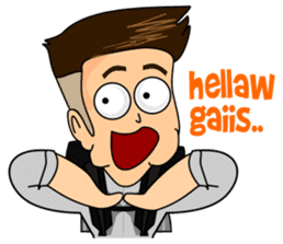 Si Anak Gunung sticker #8697984