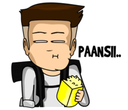 Si Anak Gunung sticker #8697986