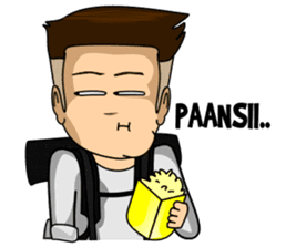 Si Anak Gunung sticker #8697986