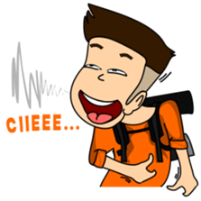 Si Anak Gunung sticker #8697987