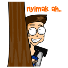 Si Anak Gunung sticker #8697989