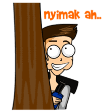 Si Anak Gunung sticker #8697989