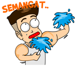 Si Anak Gunung sticker #8697995