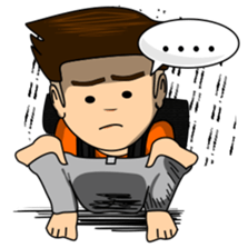 Si Anak Gunung sticker #8697996