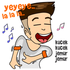 Si Anak Gunung sticker #8697997