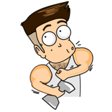 Si Anak Gunung sticker #8698000