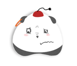 Naughty panda sticker #8699170