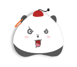 Naughty panda sticker #8699178