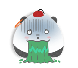 Naughty panda sticker #8699180