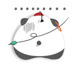 Naughty panda sticker #8699183