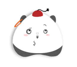 Naughty panda sticker #8699185