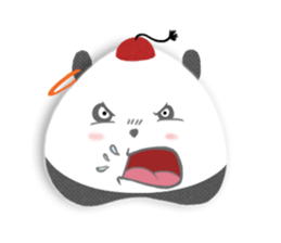 Naughty panda sticker #8699190