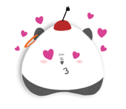 Naughty panda sticker #8699196