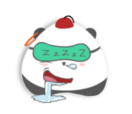 Naughty panda sticker #8699198