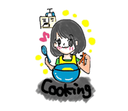 Japanese girl (English version) sticker #8699382