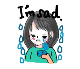 Japanese girl (English version) sticker #8699386