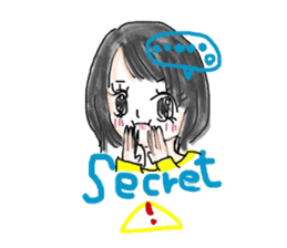 Japanese girl (English version) sticker #8699393