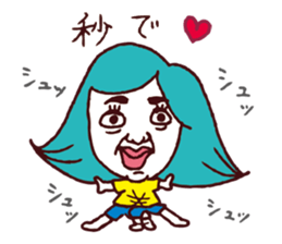 Moe Moe Pretty girl. sticker #8699780