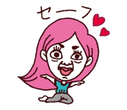 Moe Moe Pretty girl. sticker #8699785