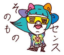 Moe Moe Pretty girl. sticker #8699797