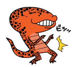 The Reminder of Red Salamander sticker #8699811