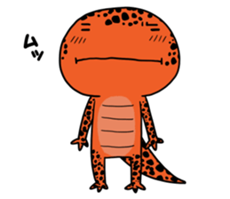 The Reminder of Red Salamander sticker #8699817