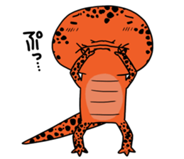 The Reminder of Red Salamander sticker #8699823