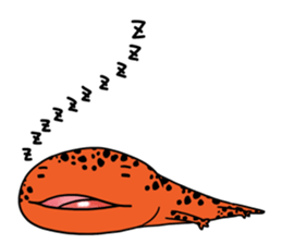 The Reminder of Red Salamander sticker #8699828