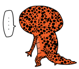 The Reminder of Red Salamander sticker #8699831