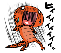 The Reminder of Red Salamander sticker #8699835