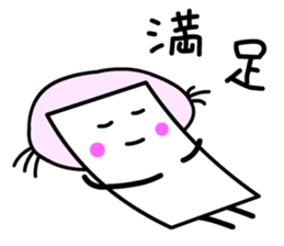 Cardman confronts stormy winds 4 sticker #8700172