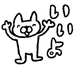 AHO cat sticker #8700476