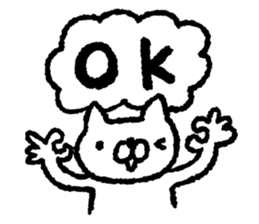 AHO cat sticker #8700477