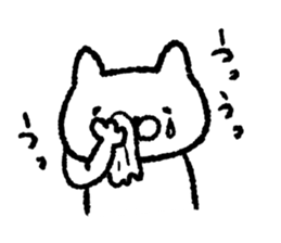 AHO cat sticker #8700478