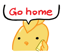 Chi-Chi Little Chicken 2 (Eng) sticker #8700523