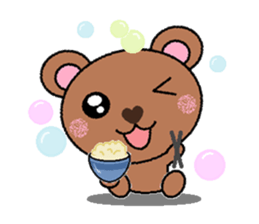 Bubble Bear sticker #8700578