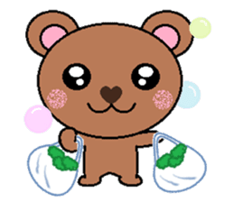 Bubble Bear sticker #8700588