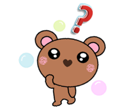 Bubble Bear sticker #8700596