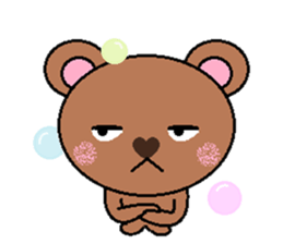 Bubble Bear sticker #8700600